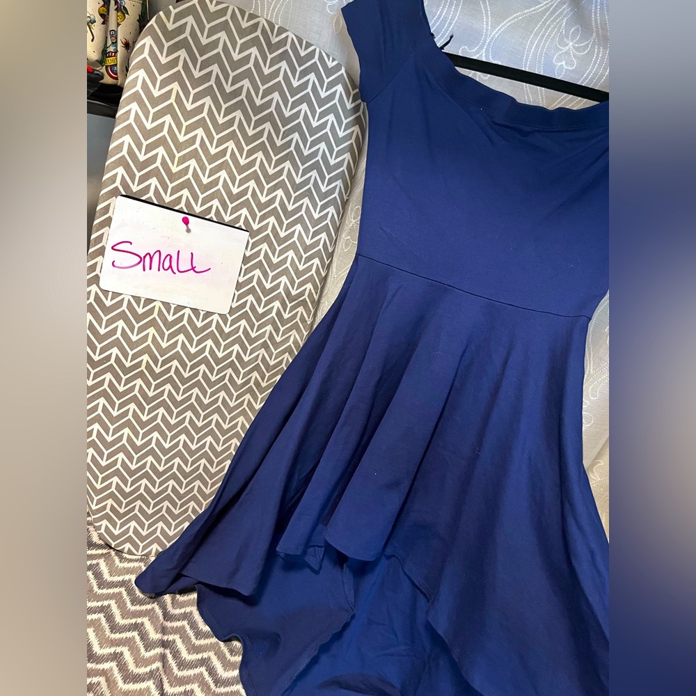 Blue dress